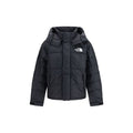 The North Face Schwarze Nylon-Jacke in voller Länge