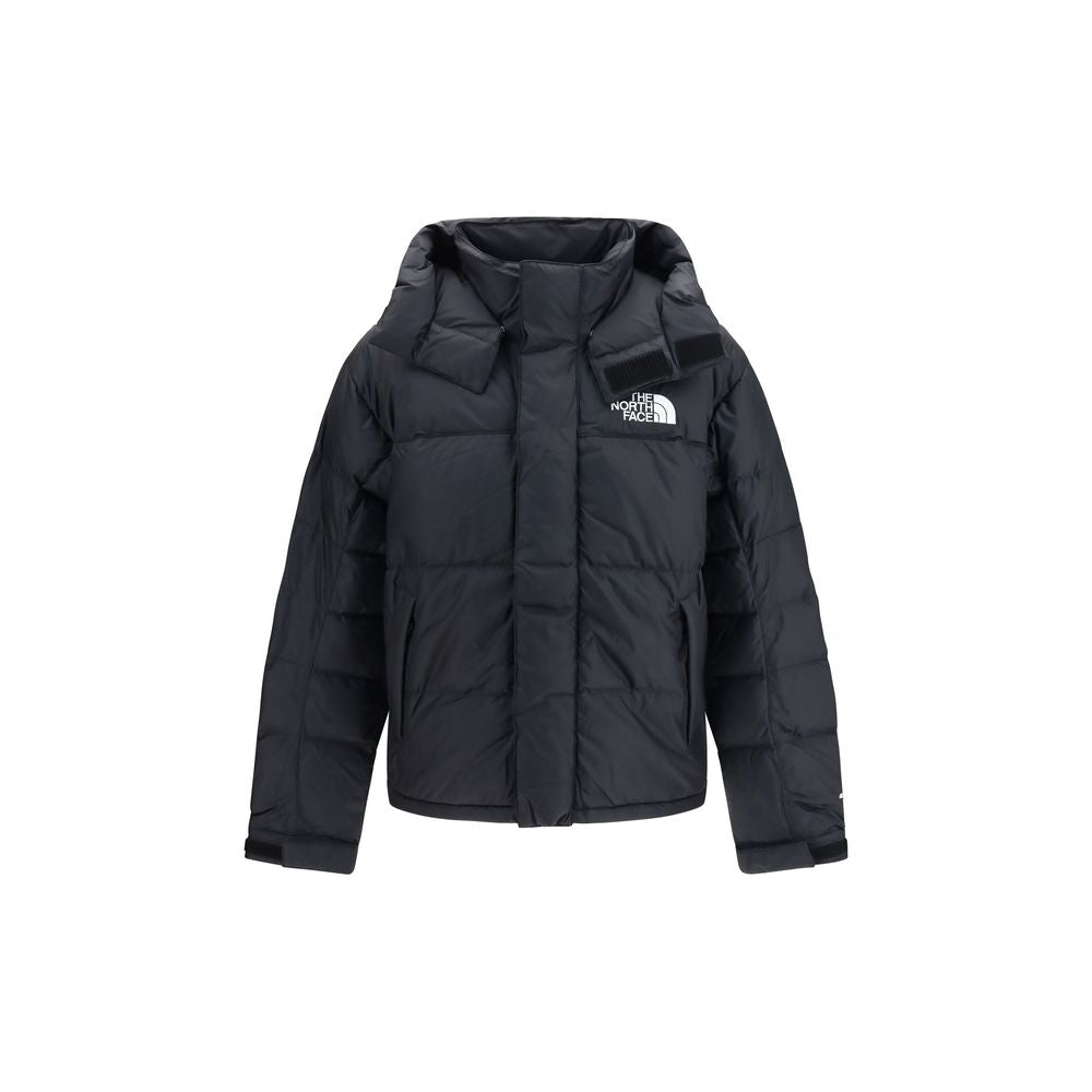 The North Face Schwarze Nylon-Jacke in voller Länge