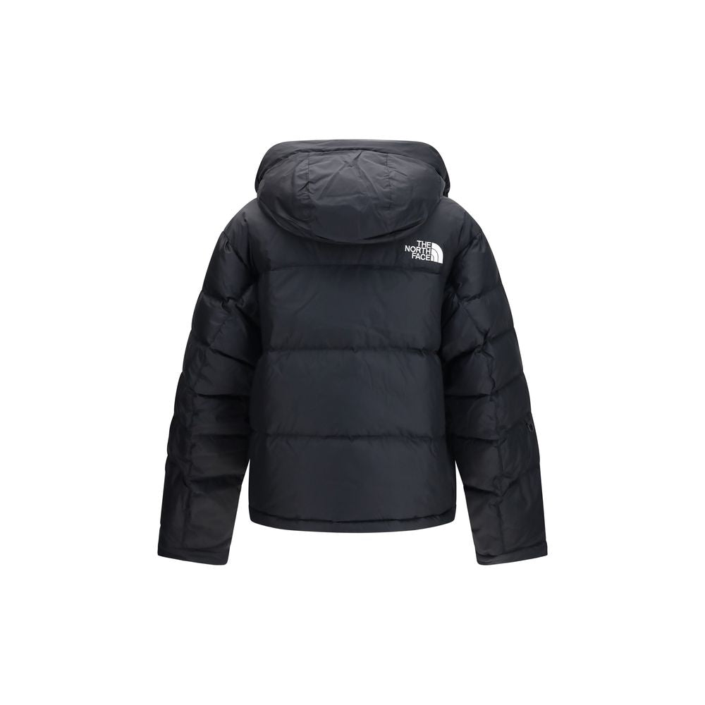 The North Face Schwarze Nylon-Jacke in voller Länge