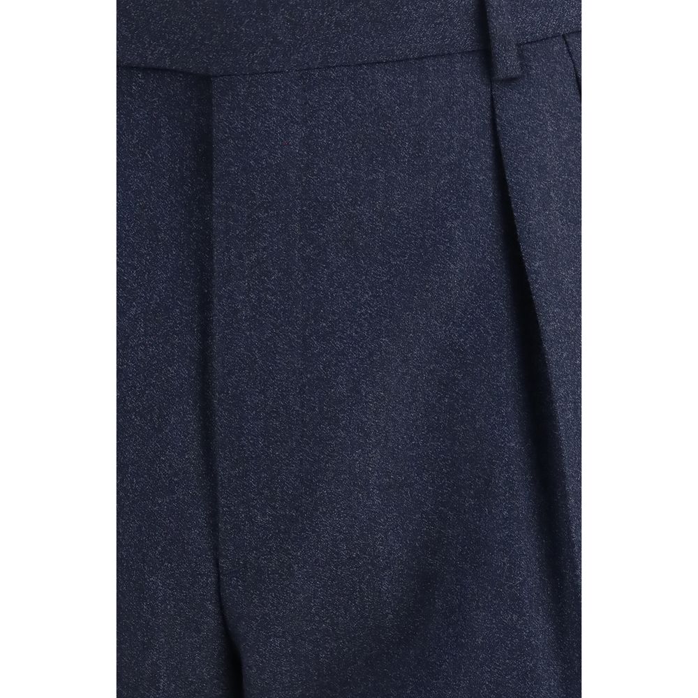 Brioni Blaue Hose aus Wolle Oves Aries