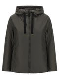 Max Mara Zweifarbige Polyesterjacke