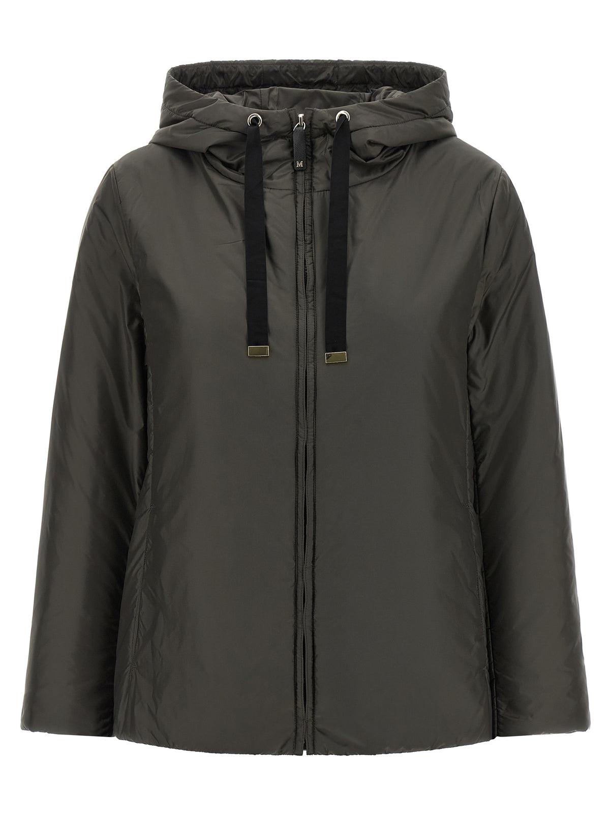 Max Mara Zweifarbige Polyesterjacke