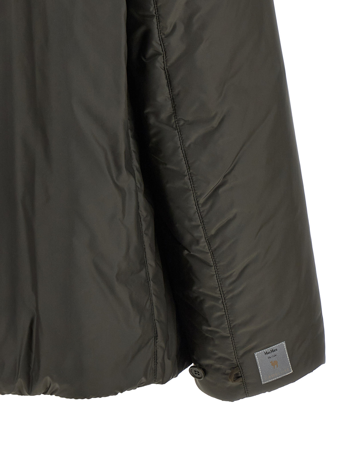 Max Mara Zweifarbige Polyesterjacke