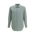 Prada Zweifarbige Baumwoll-Hemdbluse