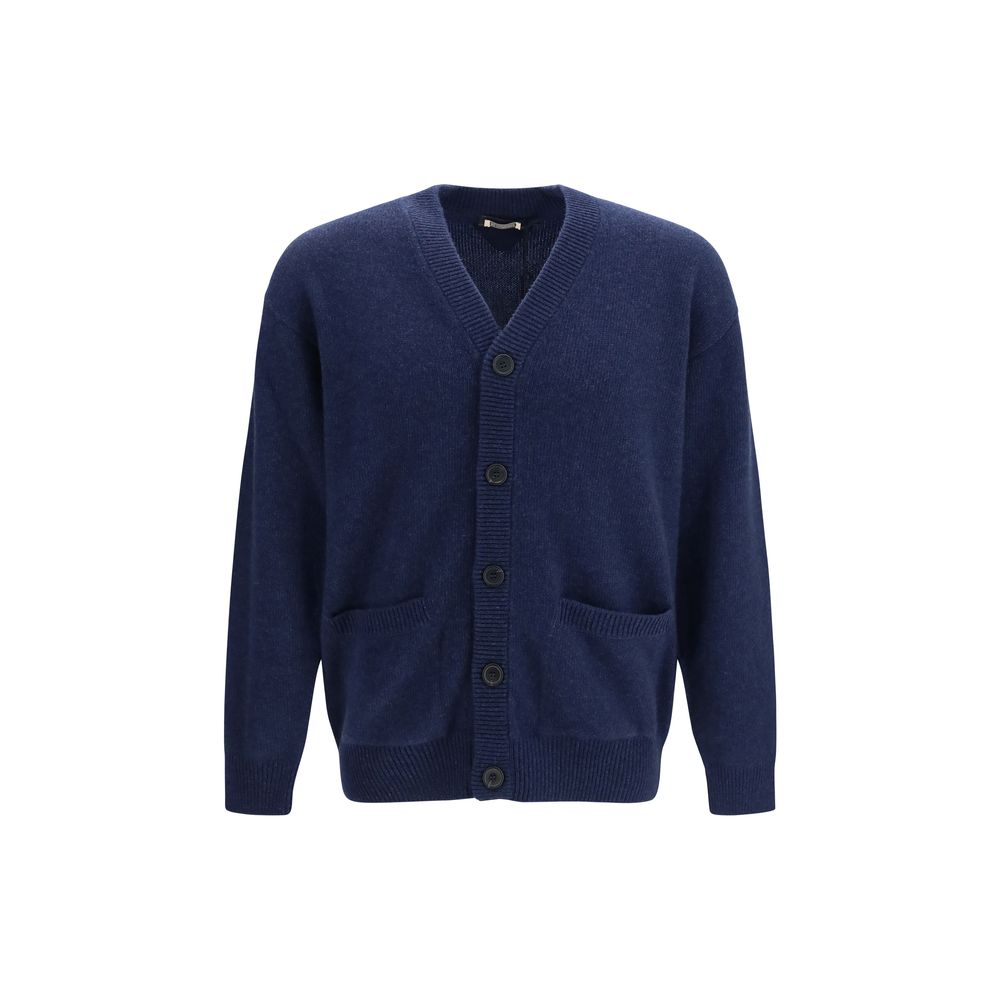 Prada Blauer Kaschmir-Cardigan