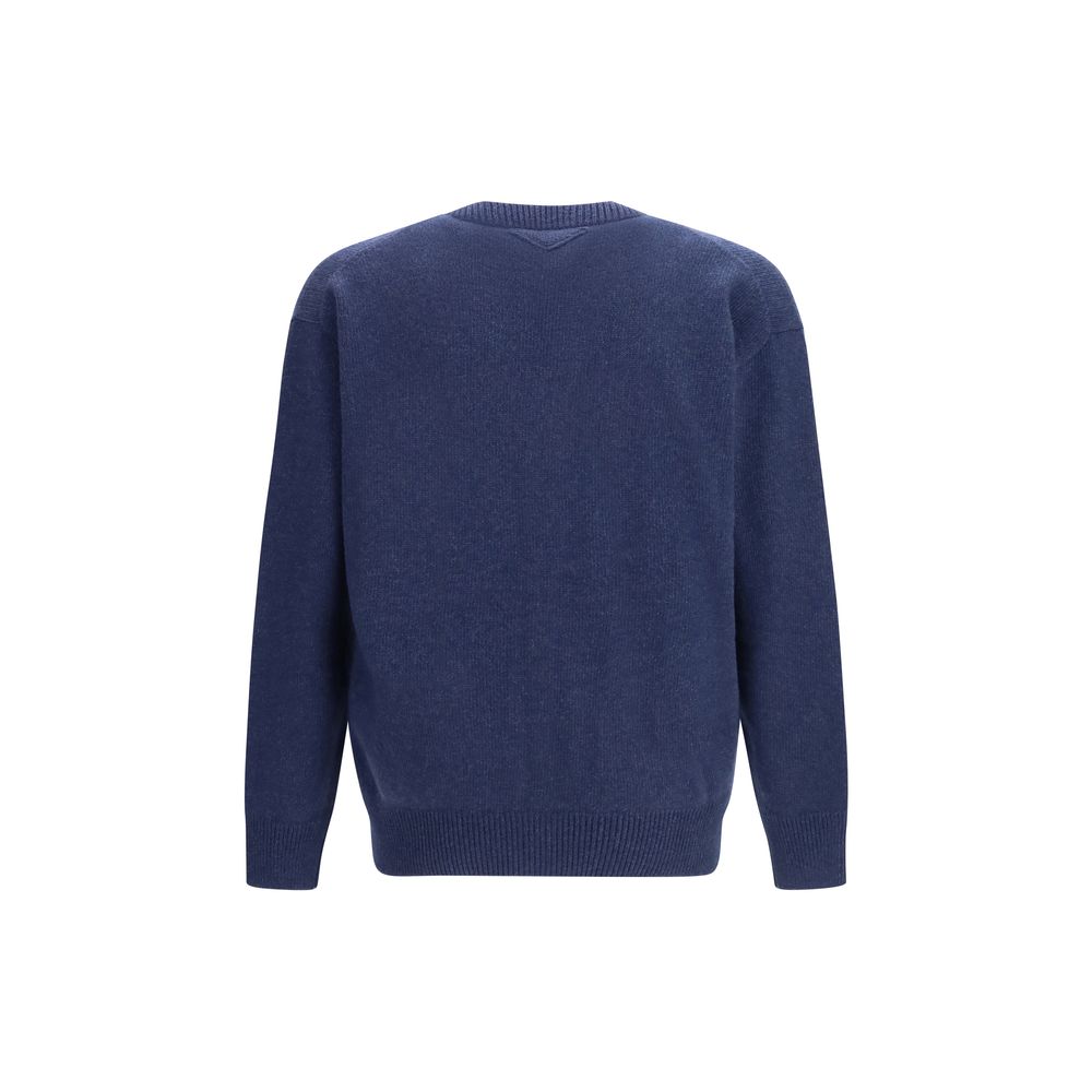 Prada Blauer Kaschmir-Cardigan