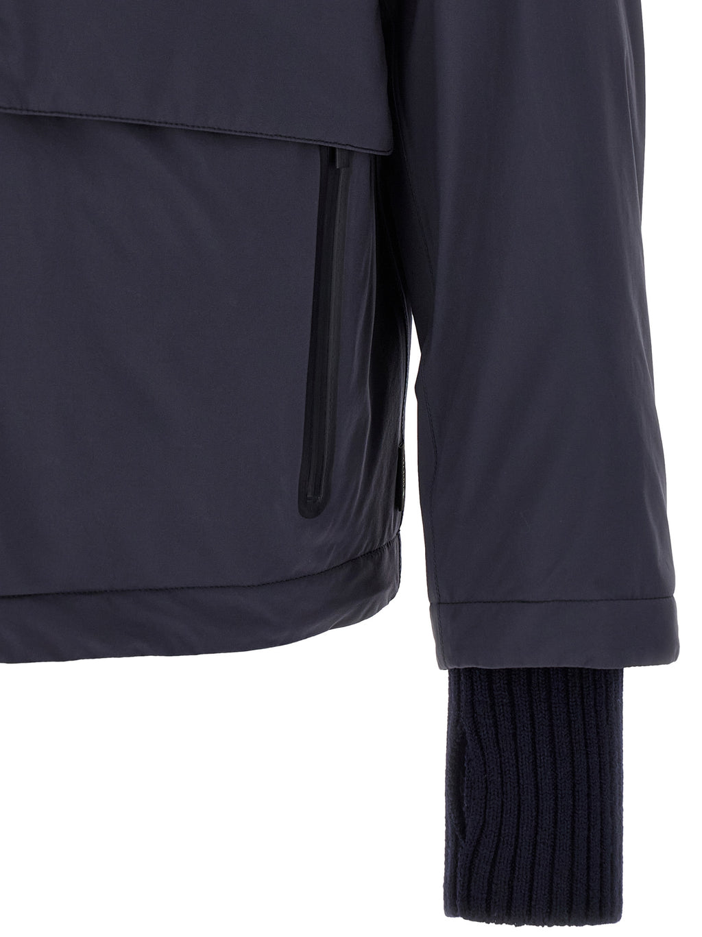 LAMINAR Blaue Shell-Jacke aus Polyamid