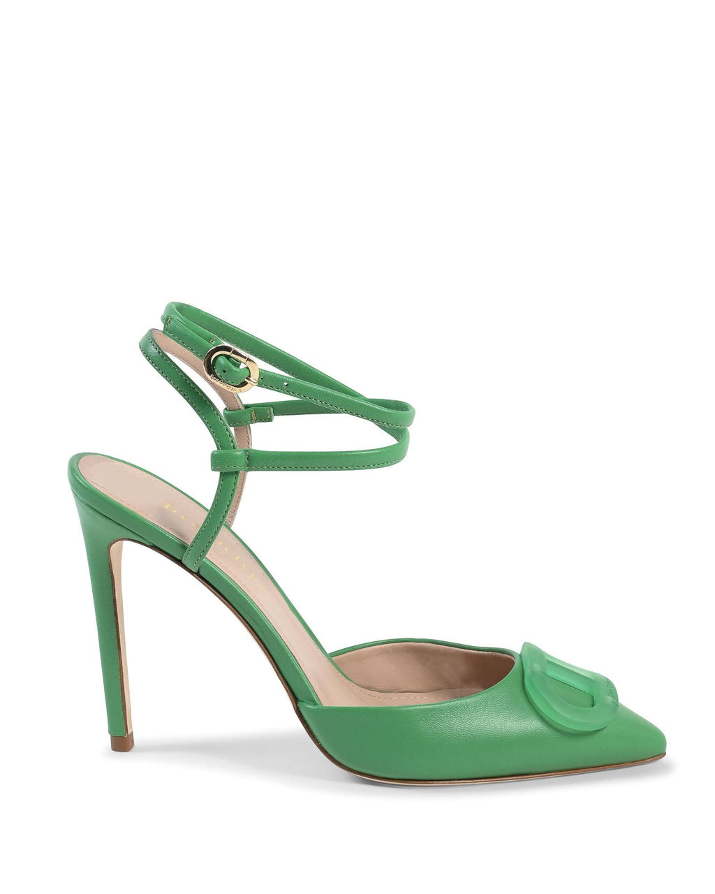 Dee Ocleppo Zweifarbige Leder-Pumps mit hohem Absatz