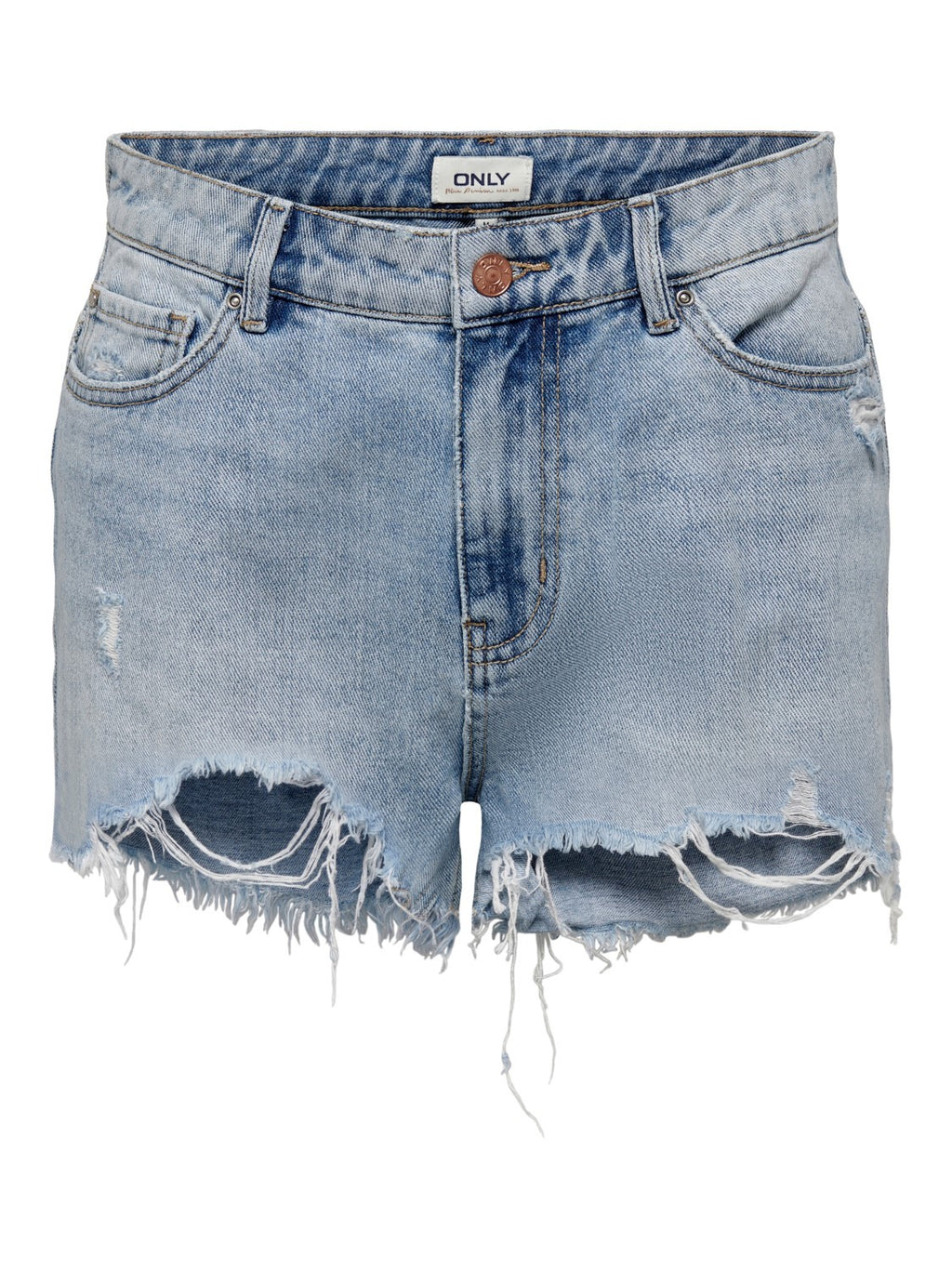 Only Blaue Jeans-Shorts