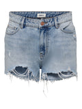 Only Blaue Jeans-Shorts