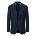 Roberto Pepe Luxury Blaue Herrenjacke aus Polyester