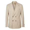 Roberto Pepe Luxury Beige Viskose-Jacke für Herren