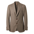 Roberto Pepe Luxury Grauer Woll-Herrenjacke