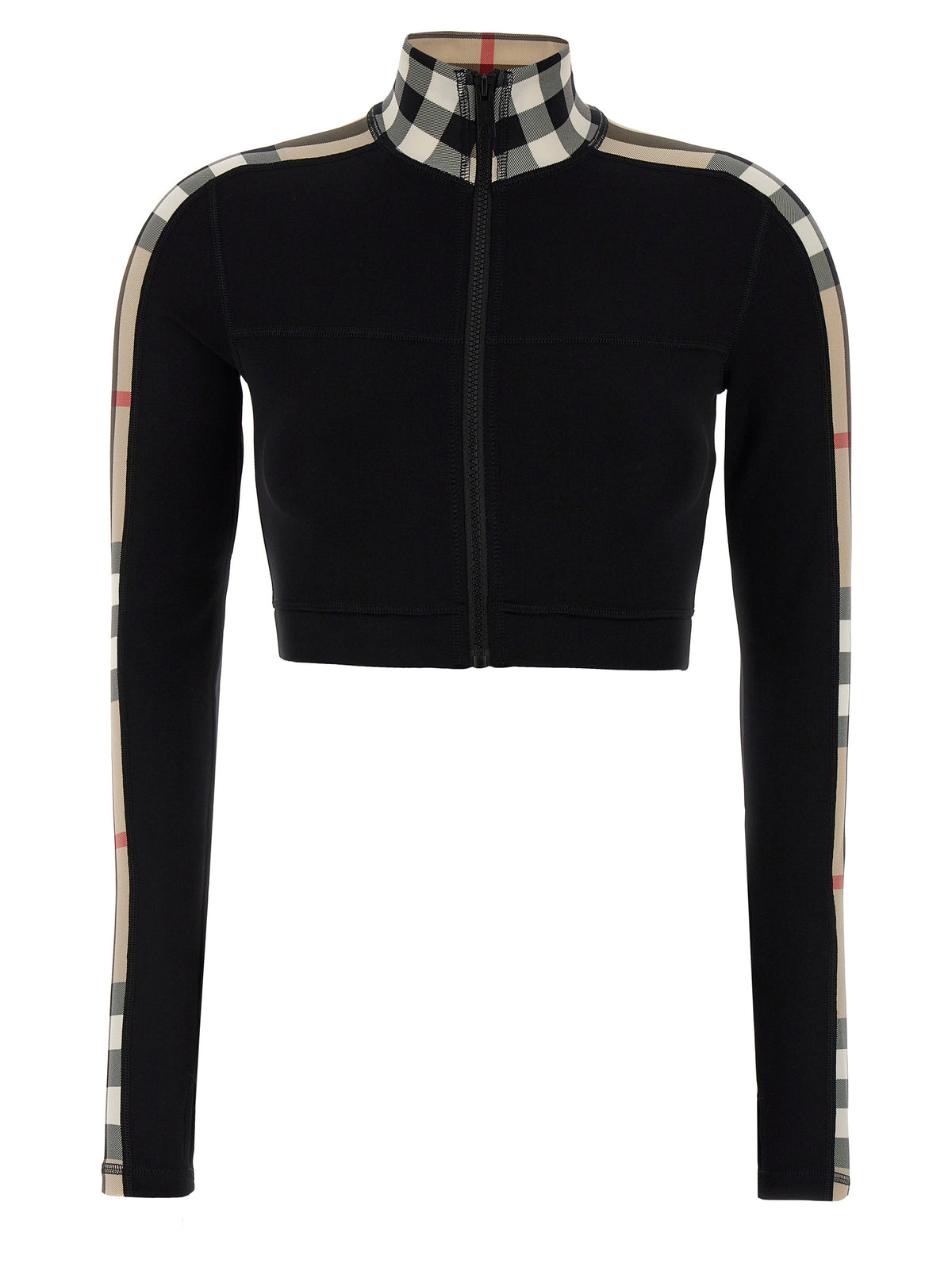 Burberry Schwarzes Polyamid-Sweatshirt