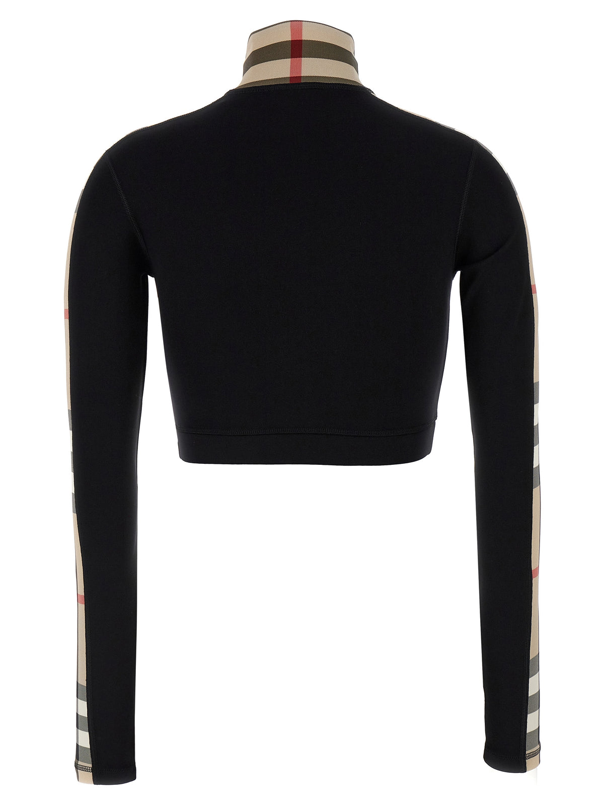 Burberry Schwarzes Polyamid-Sweatshirt