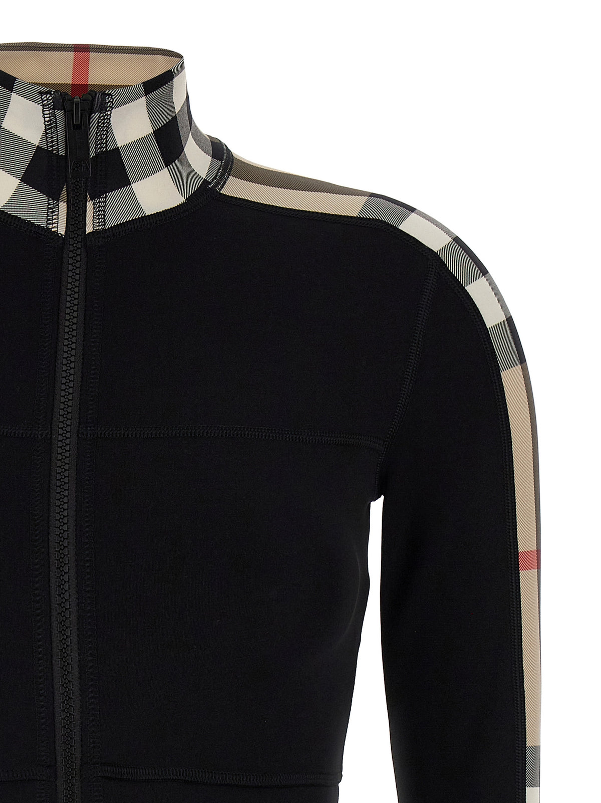Burberry Schwarzes Polyamid-Sweatshirt