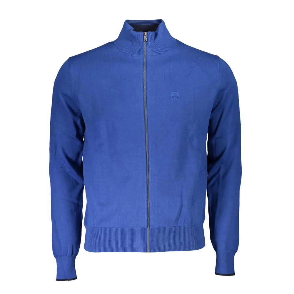 North Sails Baumwoll-Pullover in Blau