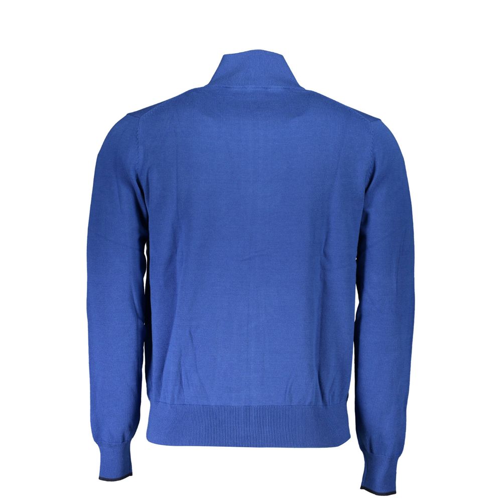 North Sails Baumwoll-Pullover in Blau
