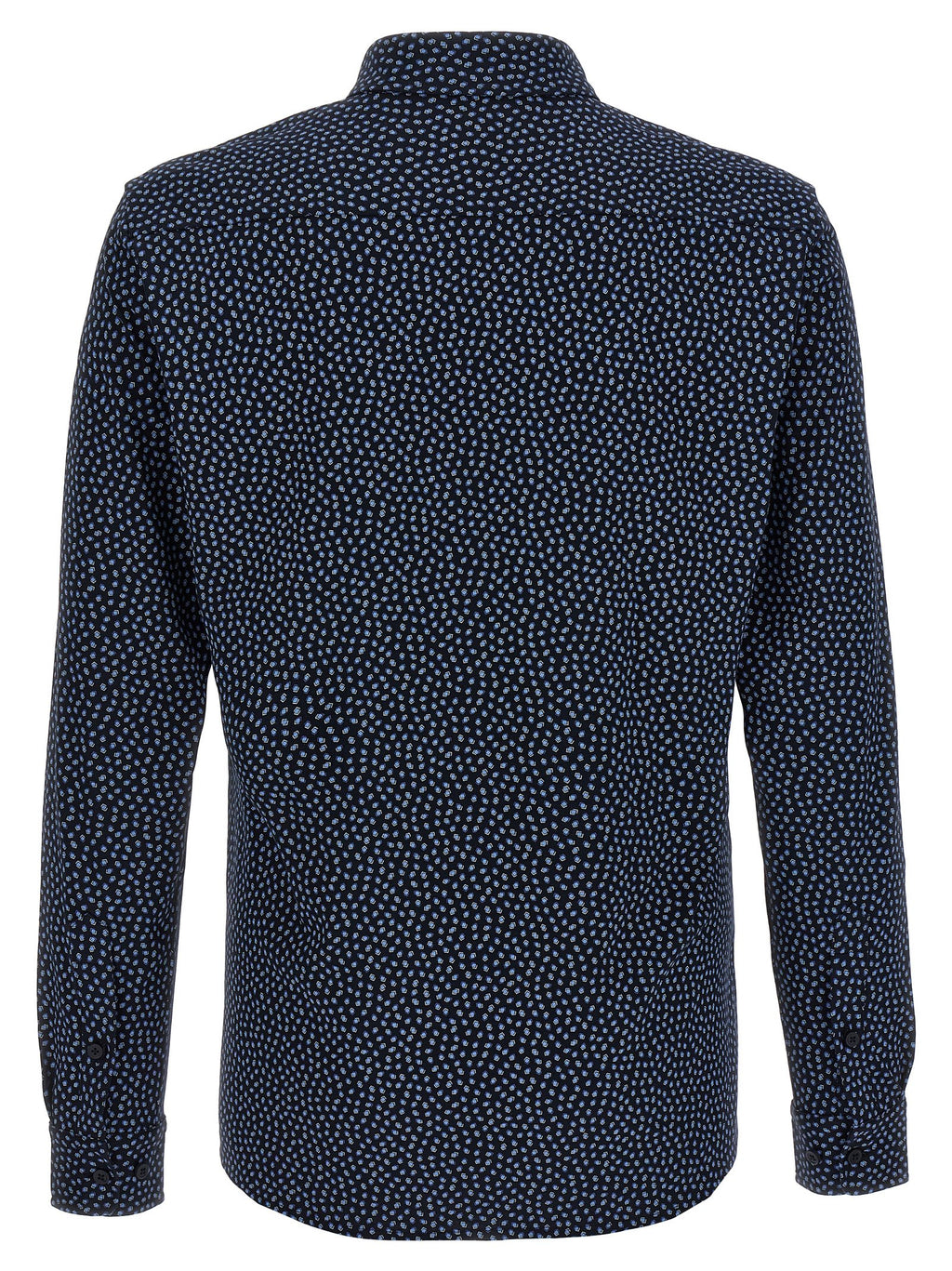 Hugo Boss Blaue Baumwollbluse