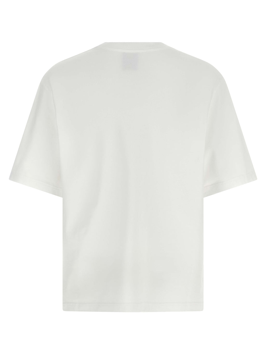 Casablanca Weißes T-Shirt aus Bio-Baumwolle
