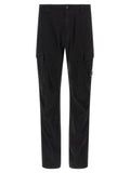 C.P. Company Schwarze Cargo-Hose aus Baumwolle