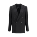 Fendi Schwarzer Oves Aries Wollblazer