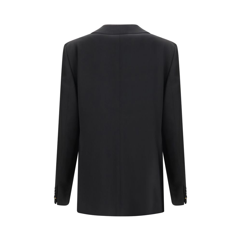 Fendi Schwarzer Oves Aries Wollblazer