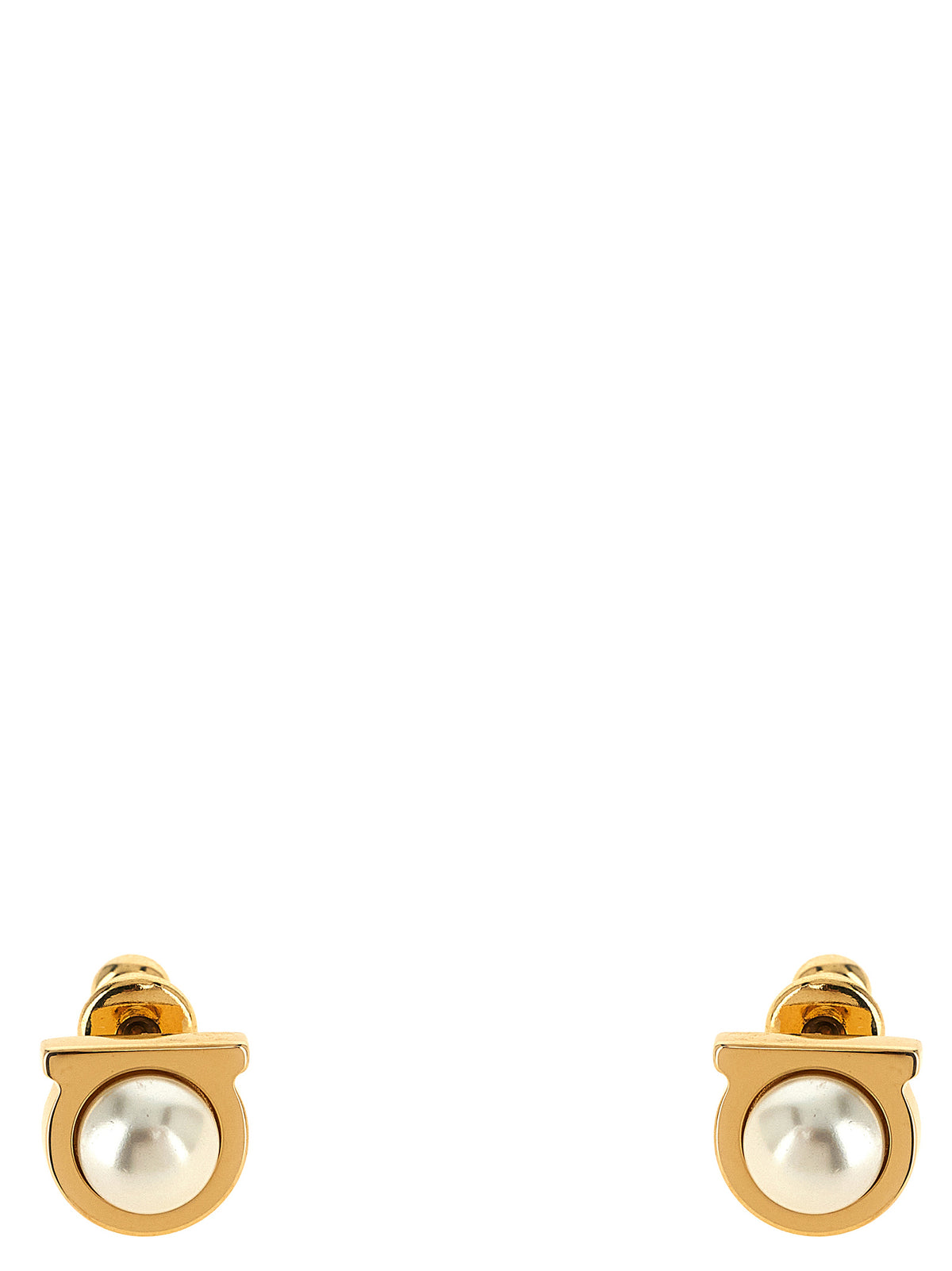 Ferragamo Ohrringe aus Goldmessing