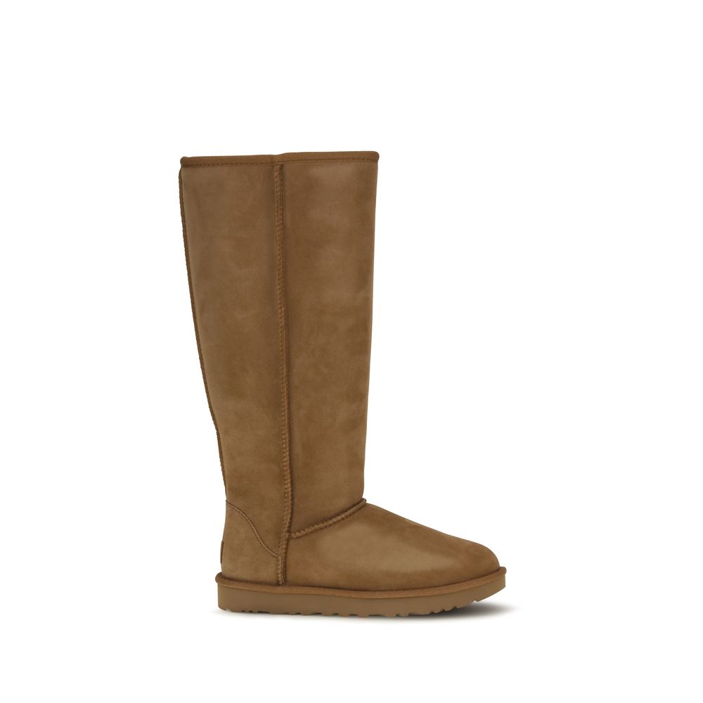 UGG Braune Kalbsleder Bos Taurus Stiefeletten
