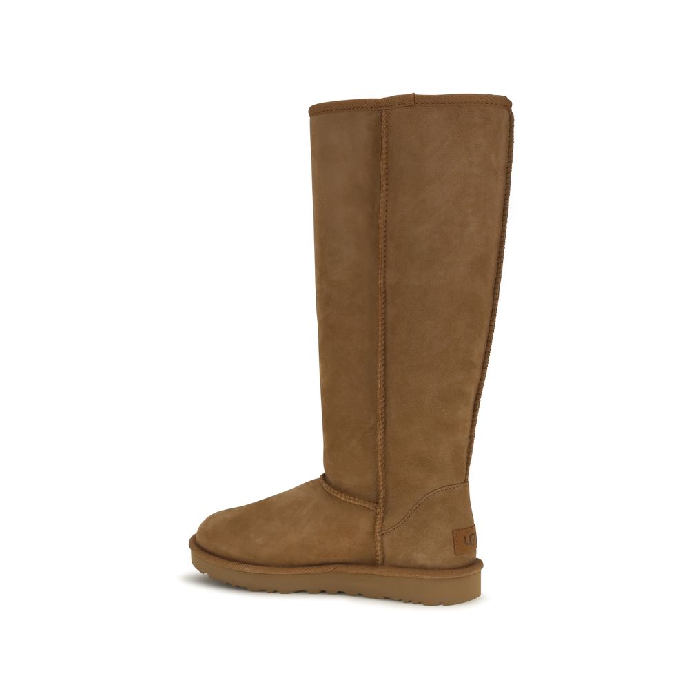 UGG Braune Kalbsleder Bos Taurus Stiefeletten