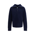 Balenciaga Blauer Wollpullover Oves Aries