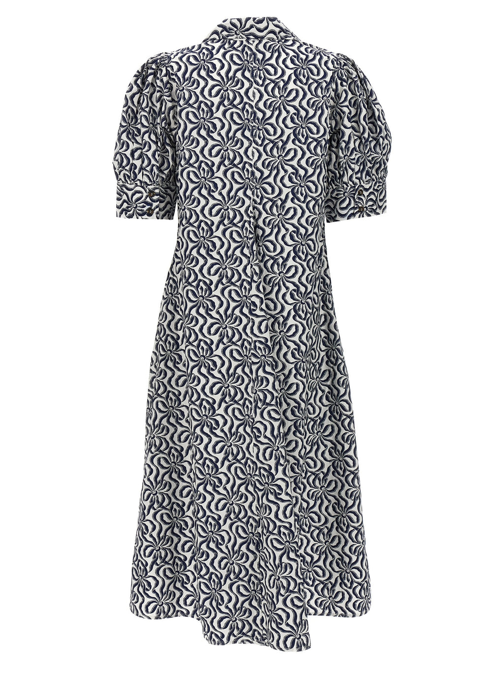 Ganni Multicolor Cotton Casual Dress