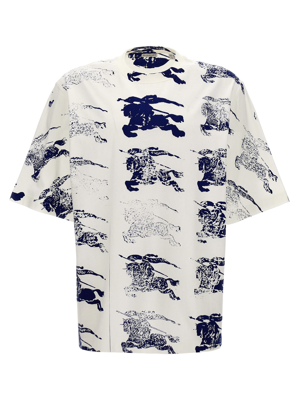 Burberry Mehrfarbiges Baumwoll-T-Shirt