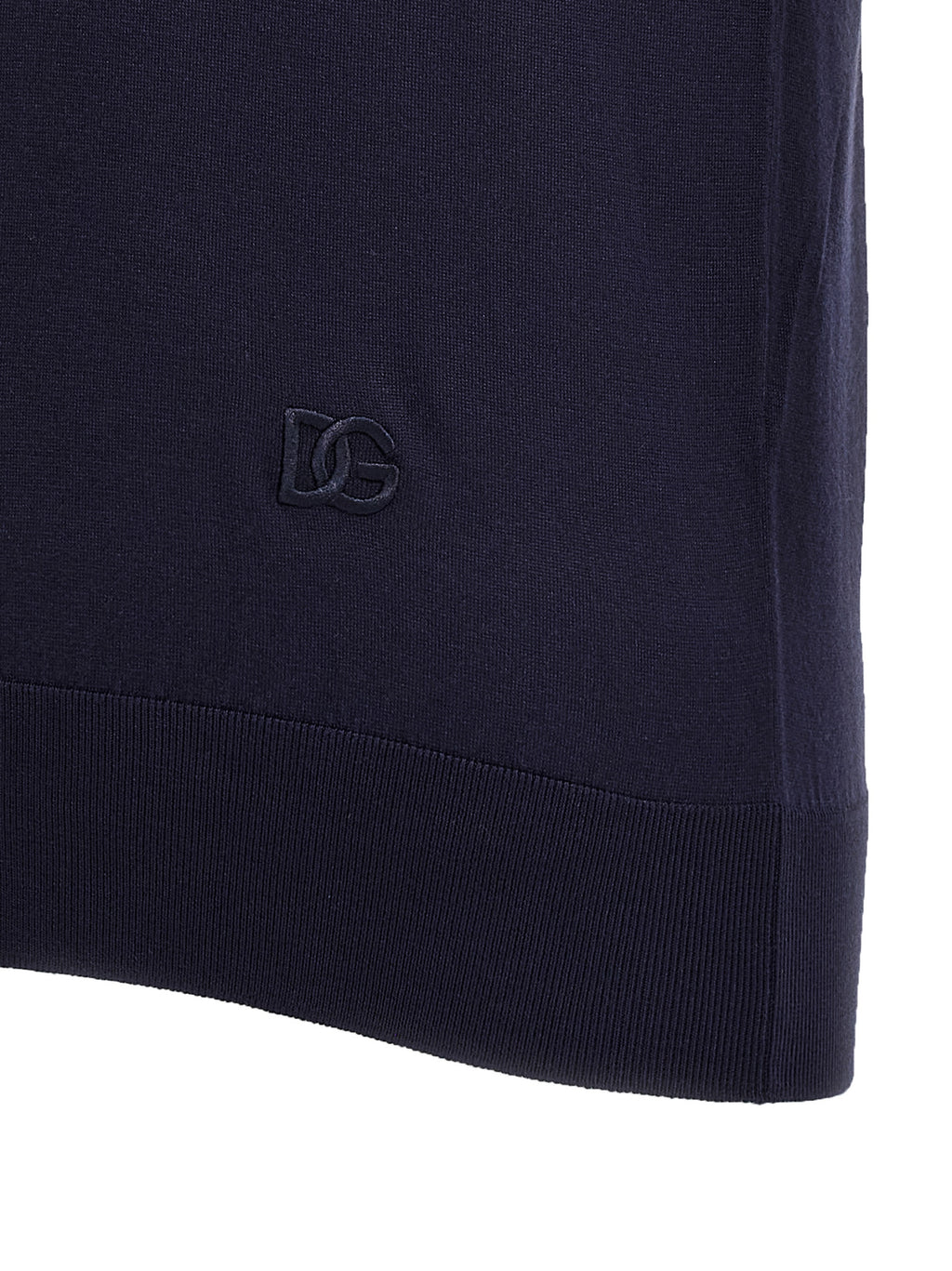 Dolce & Gabbana Blauer Seiden-Cardigan