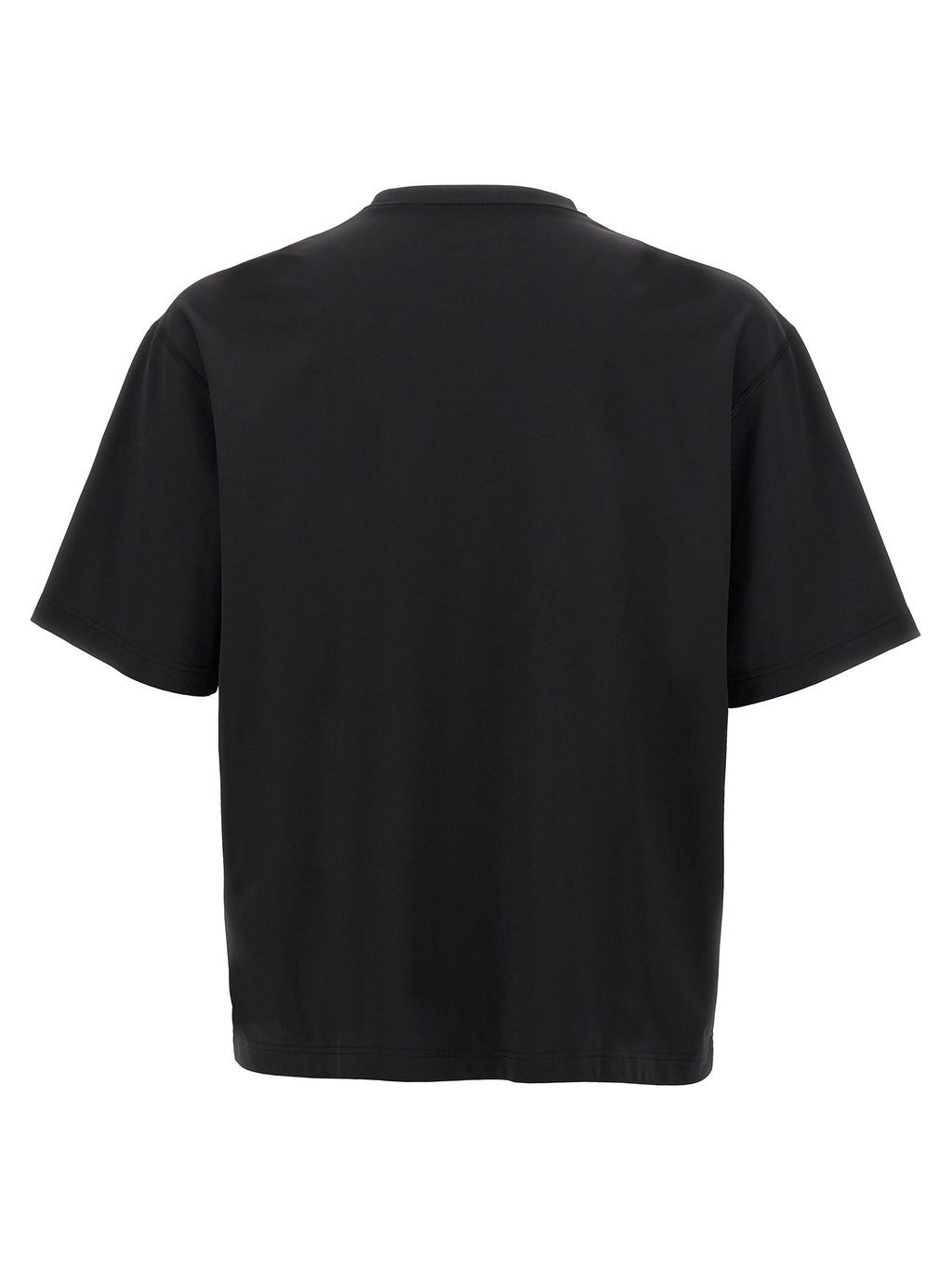 Jil Sander Schwarzes T-Shirt aus Polyester