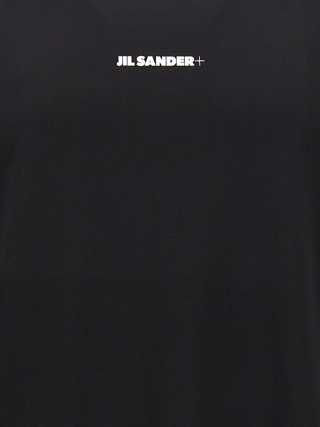 Jil Sander Schwarzes T-Shirt aus Polyester