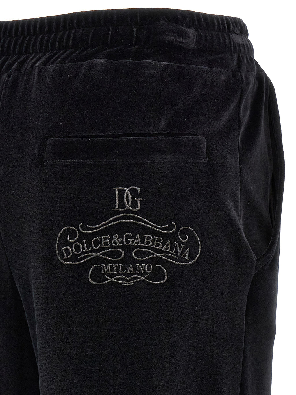Dolce & Gabbana Schwarze Baumwoll-Jogginghose (Trainingshose)