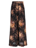 Zimmermann Multicolor Silk Casual Pants
