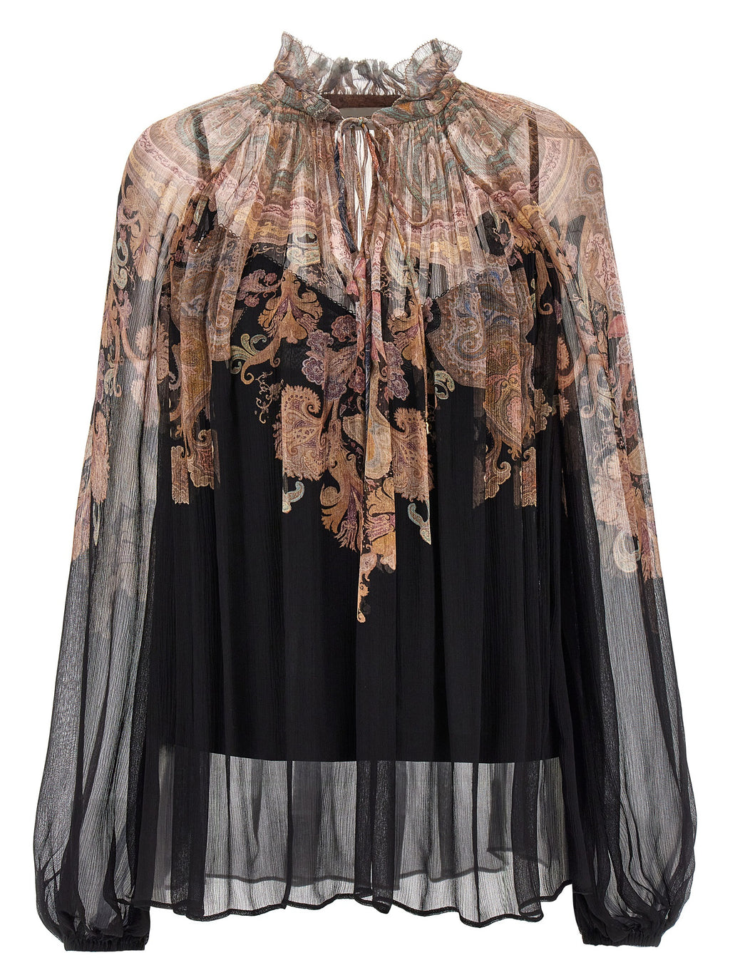 Zimmermann Mehrfarbige Viskose-Bluse