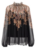 Zimmermann Mehrfarbige Viskose-Bluse
