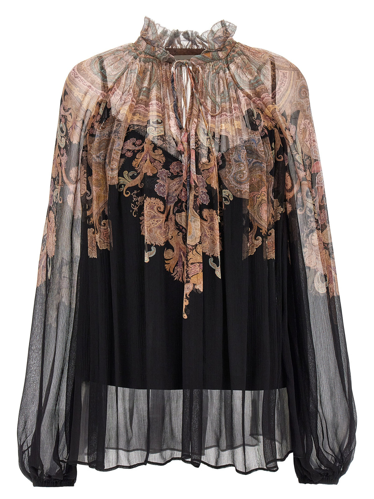 Zimmermann Mehrfarbige Viskose-Bluse