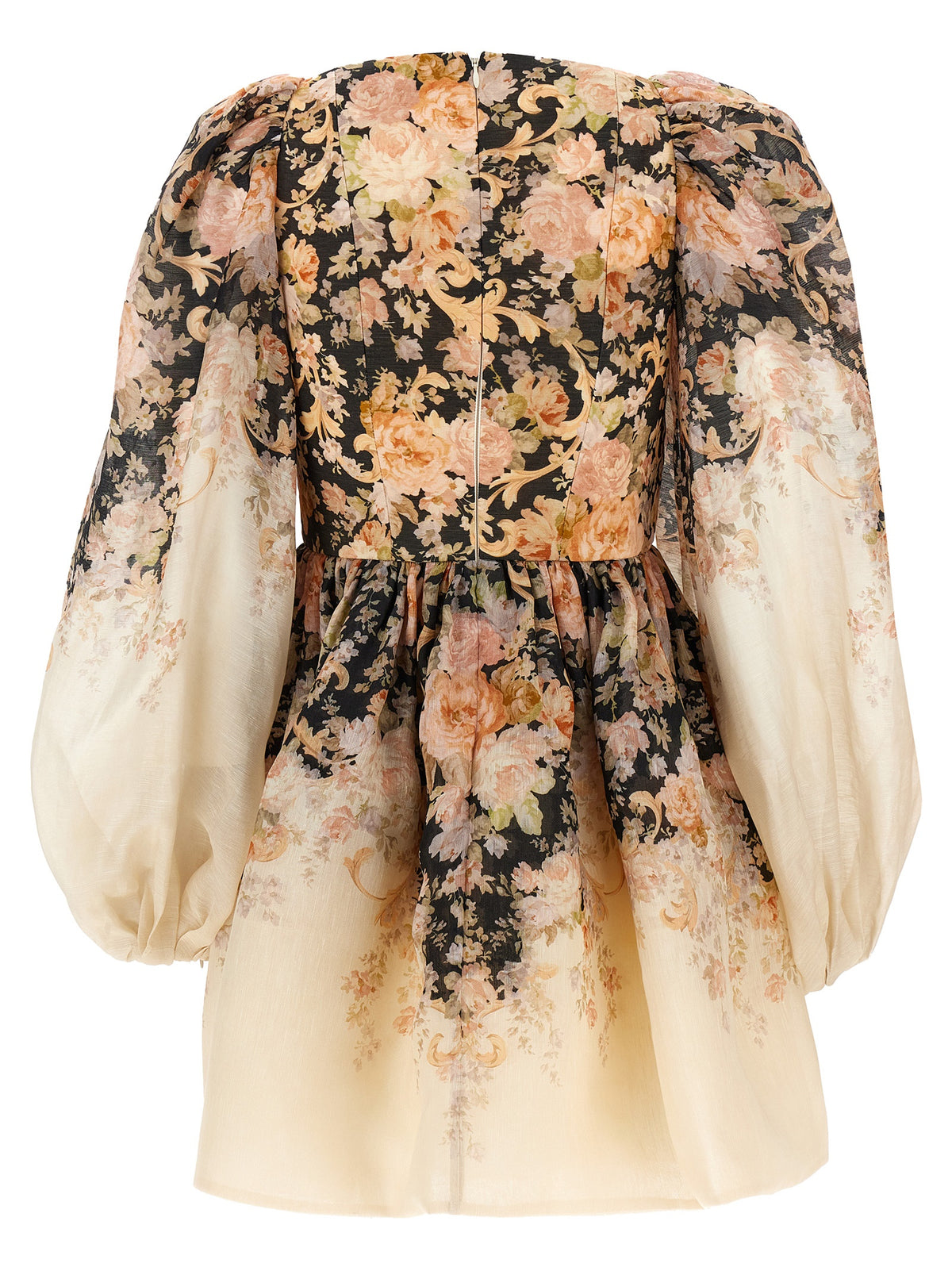 Zimmermann Mehrfarbiges Leinen-Freizeitkleid