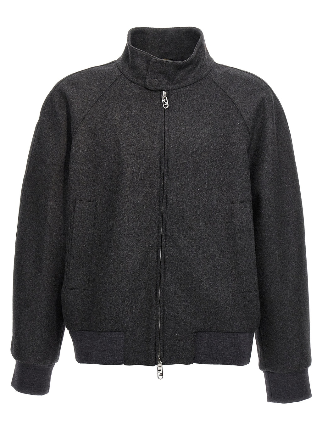Fendi Grauer Kaschmir-Blazer