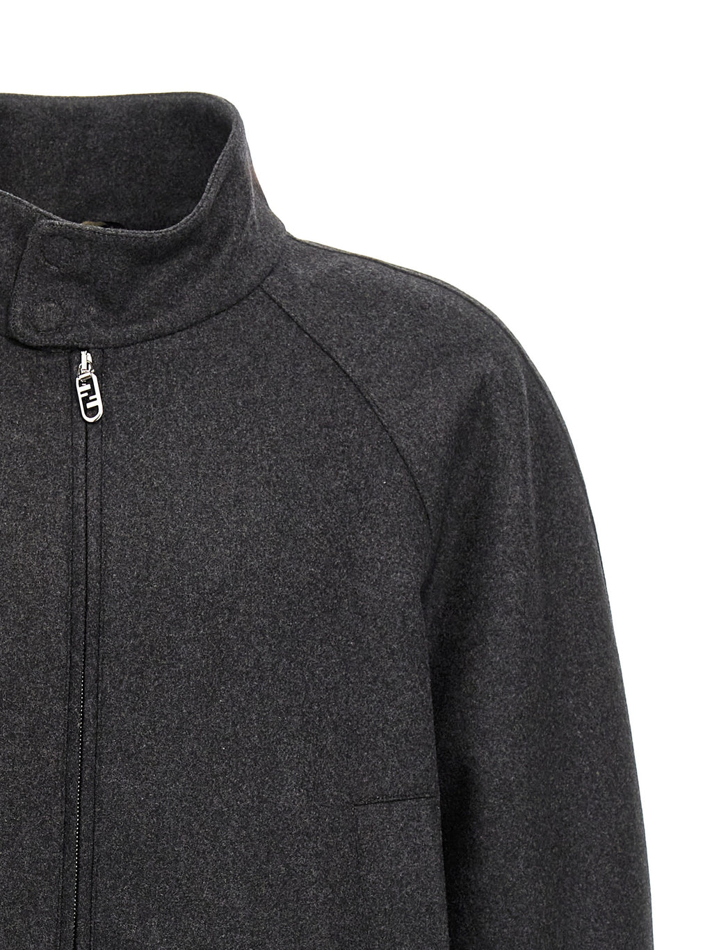 Fendi Grauer Kaschmir-Blazer