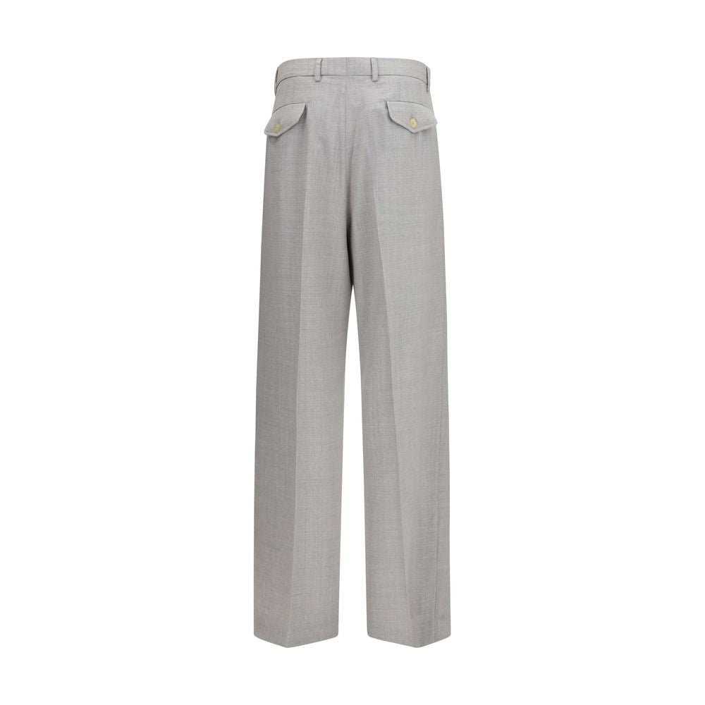 Laneus Graue Hose aus Ovis Aries Wolle