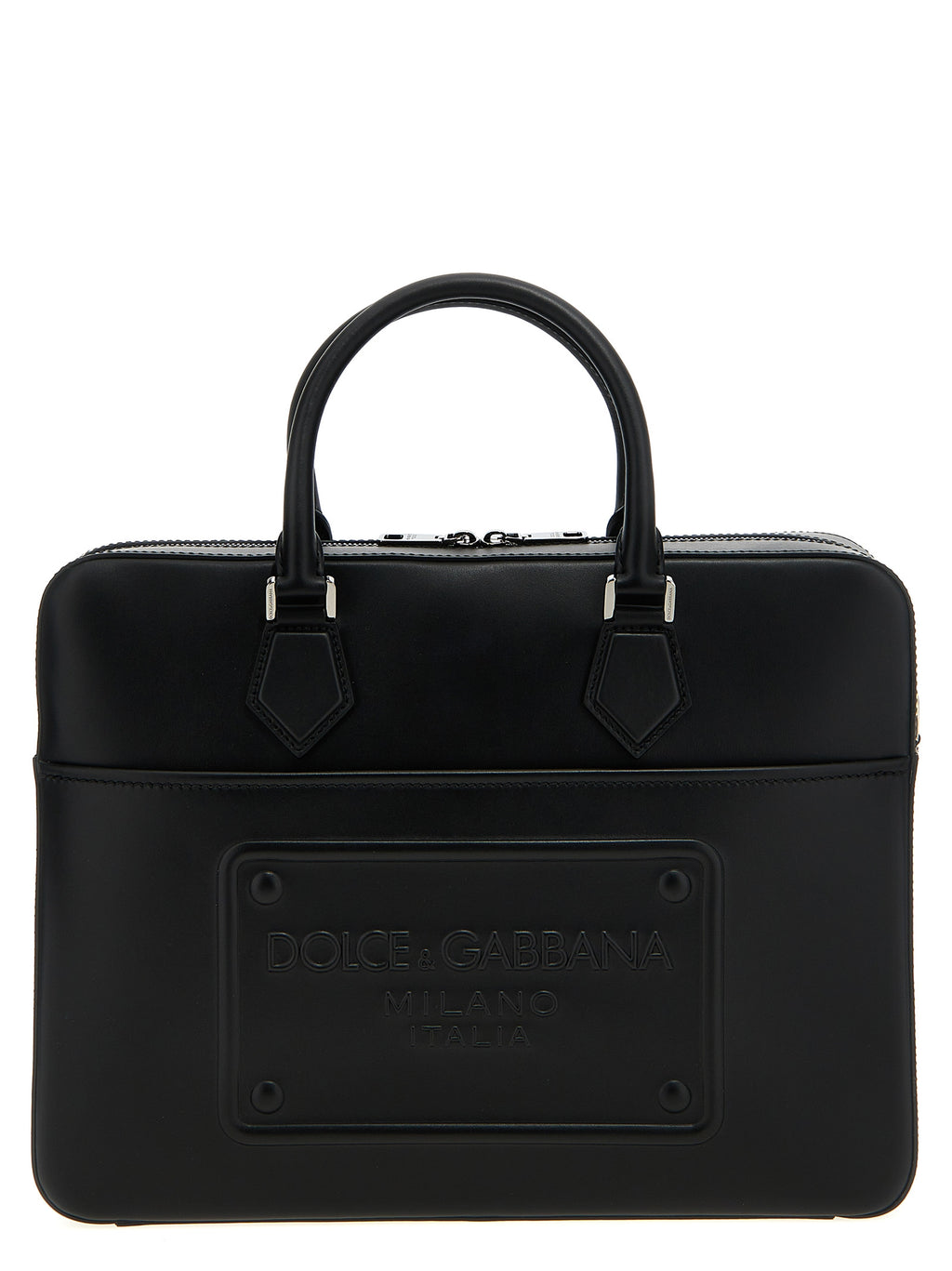 Dolce & Gabbana Schwarze Lammleder-Tote Bag