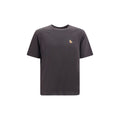 Maison Kitsuné Graues Bio-Baumwoll-T-Shirt