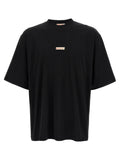 Marni Schwarzes Baumwoll-T-Shirt