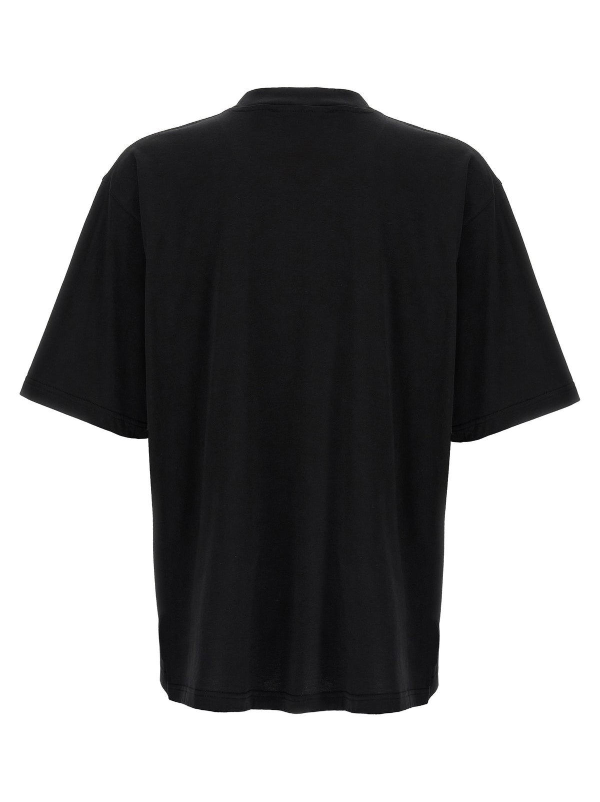 Marni Schwarzes Baumwoll-T-Shirt