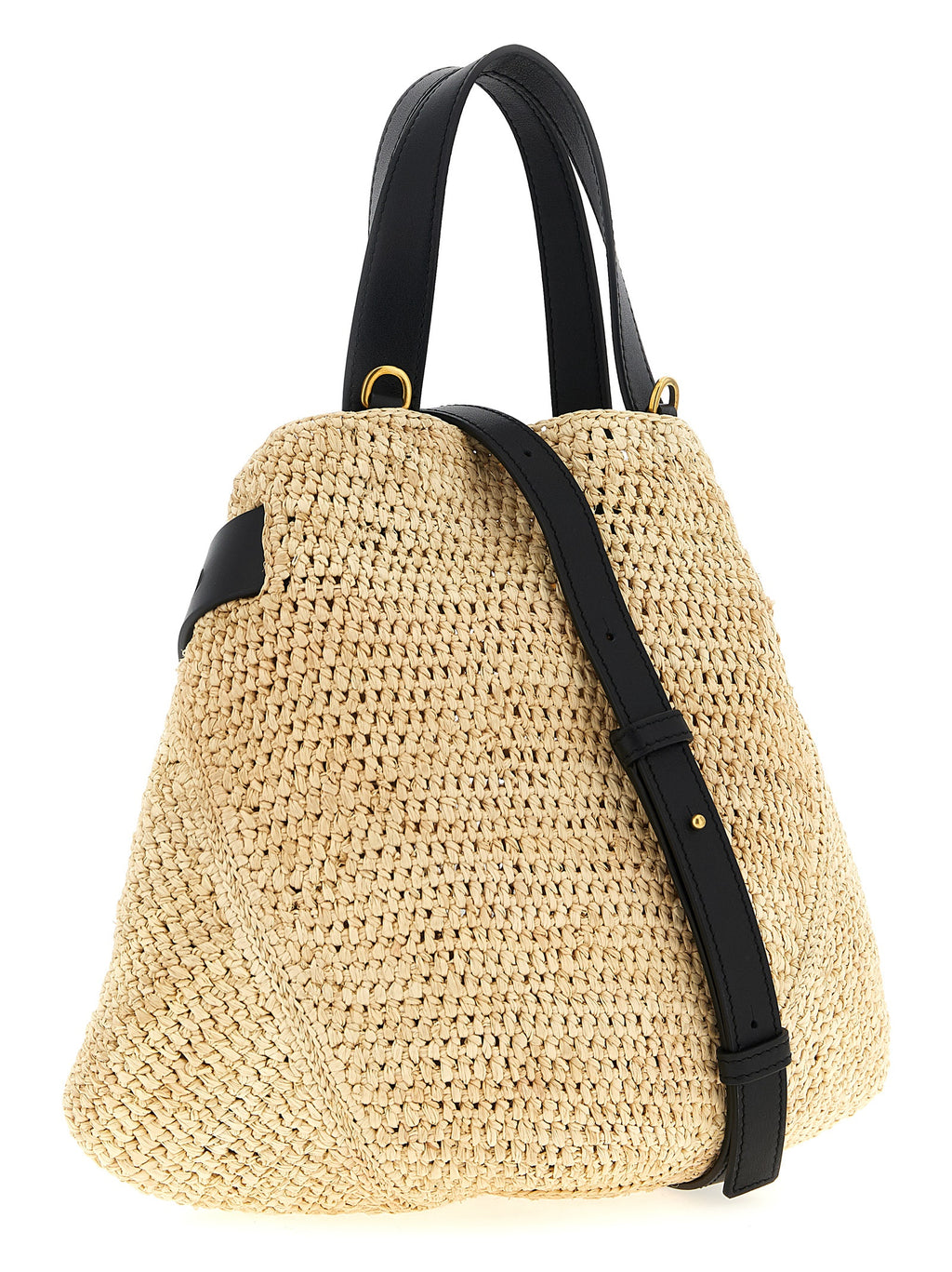 Loewe Beige Raffia Shopper